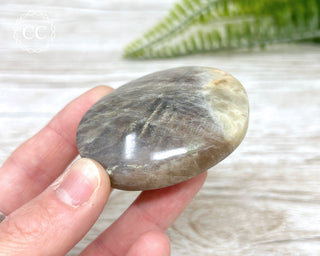 Sunstone Moonstone Palm Stone #9