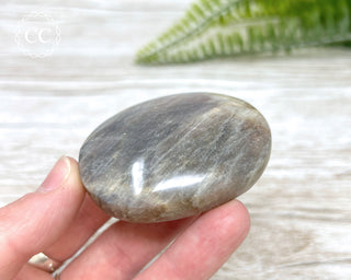 Sunstone Moonstone Palm Stone #9