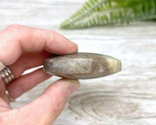 Sunstone Moonstone Palm Stone #9