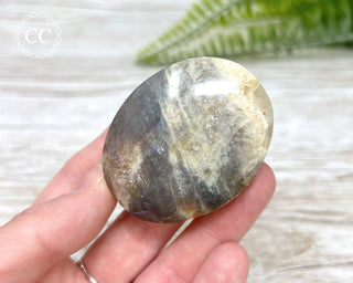 Sunstone Moonstone Palm Stone #10