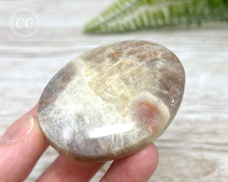 Sunstone Moonstone Palm Stone #1