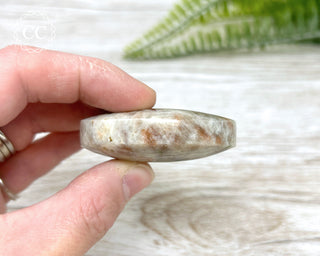 Sunstone Moonstone Palm Stone #3