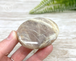 Sunstone Moonstone Palm Stone #4