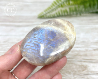 Sunstone Moonstone Palm Stone #4