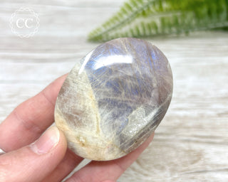 Sunstone Moonstone Palm Stone #4