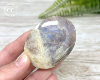 Sunstone Moonstone Palm Stone #4