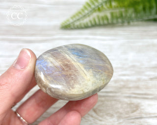 Sunstone Moonstone Palm Stone #5