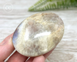 Sunstone Moonstone Palm Stone #1