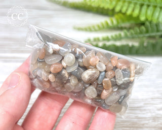 Sunstone / Moonstone Crystal Chips 50g