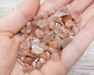 Sunstone / Moonstone Crystal Chips 50g