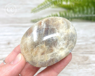 Sunstone & Moonstone Palm Stone #11