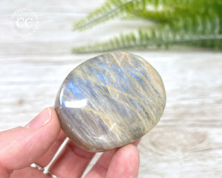 Sunstone & Moonstone Palm Stone #12