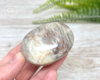 Sunstone & Moonstone Palm Stone #13