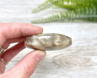 Sunstone & Moonstone Palm Stone #13