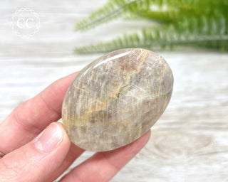 Sunstone & Moonstone Palm Stone #6