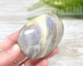 Sunstone & Moonstone Palm Stone #2