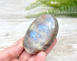 Sunstone & Moonstone Palm Stone #7