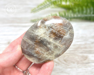 Sunstone & Moonstone Palm Stone #7