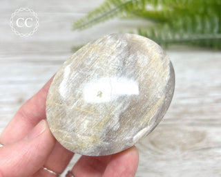 Sunstone & Moonstone Palm Stone #9