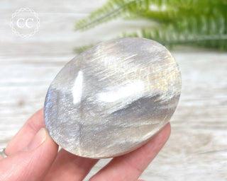 Sunstone & Moonstone Palm Stone #9