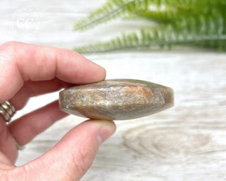 Sunstone & Moonstone Palm Stone #10