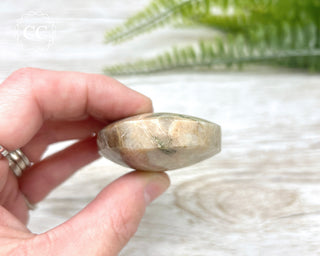 Sunstone & Moonstone Palm Stone #10