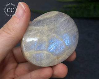 Sunstone & Moonstone Palm Stone #15