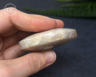 Sunstone & Moonstone Palm Stone #15