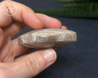 Sunstone & Moonstone Palm Stone #15