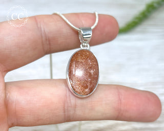 Arusha Sunstone Silver Necklace #2