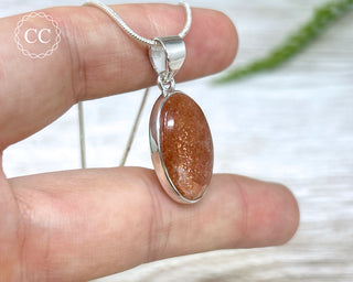 Arusha Sunstone Silver Necklace #2
