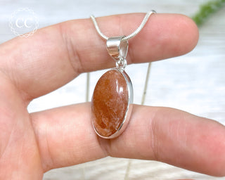 Arusha Sunstone Silver Necklace #2