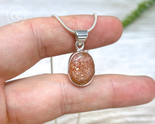 Arusha Sunstone Silver Necklace #1