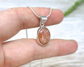 Arusha Sunstone Silver Necklace #1