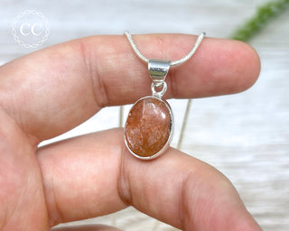 Arusha Sunstone Silver Necklace #1