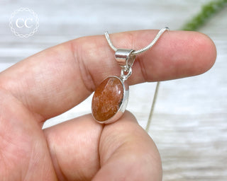 Arusha Sunstone Silver Necklace #1