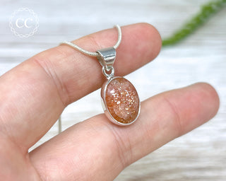 Arusha Sunstone Silver Necklace #1
