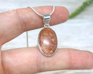 Arusha Sunstone Silver Necklace #2
