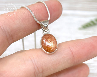 Sunstone Silver Necklace #2