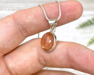 Sunstone Silver Necklace #2