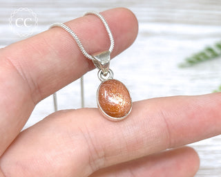 Sunstone Silver Necklace #2