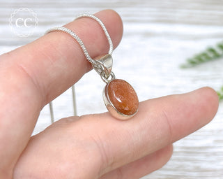 Sunstone Silver Necklace #2