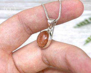 Sunstone Silver Necklace #2