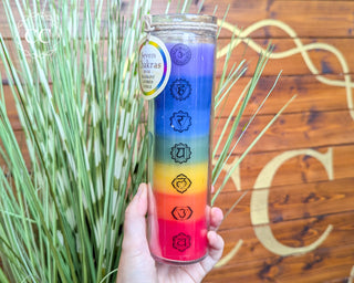 Tall Chakra Candle