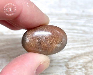Tanzania Sunstone & Moonstone Pebble #2