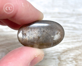 Tanzania Sunstone & Moonstone Pebble #1
