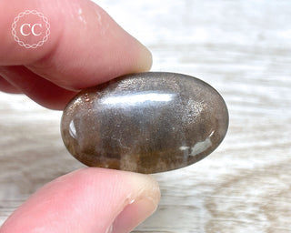Tanzania Sunstone & Moonstone Pebble #1