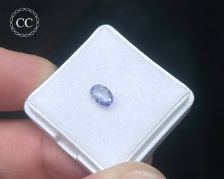 Tanzanite Faceted Gem #1