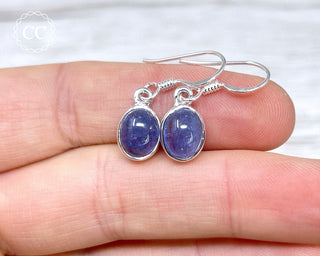 Tanzanite Silver Earrings #3