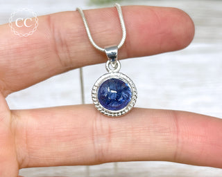 Tanzanite Silver Necklace #2